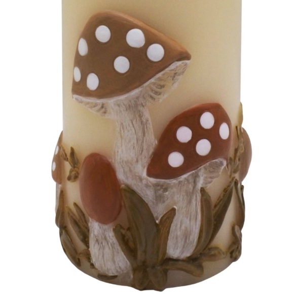 Ashland® 6" Mushroom Pillar Candle, 🍄 🕯️ - Picture 4 of 11